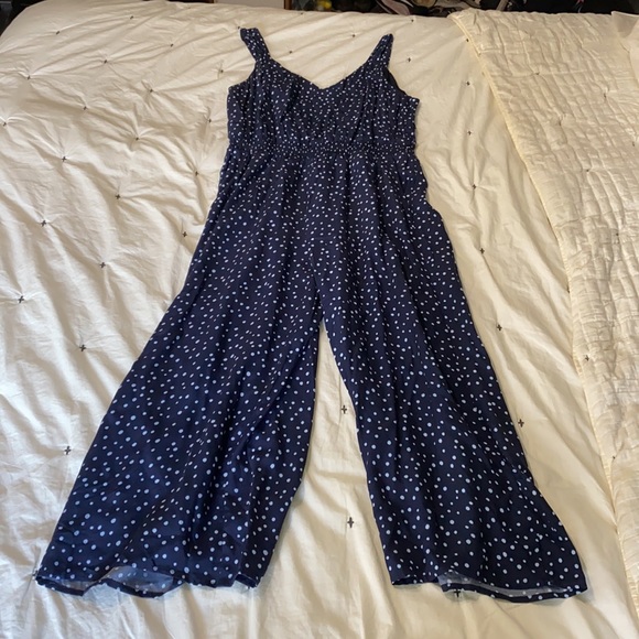 Loft Polka Dot Jumpsuit - Picture 2 of 6